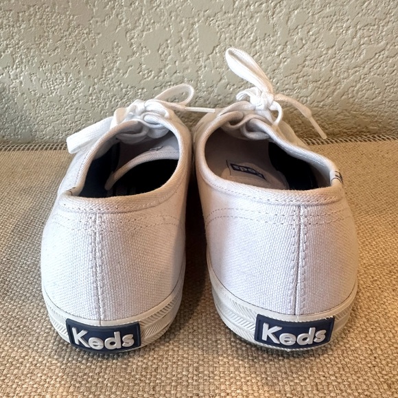 Keds Champion Original White Lace Up Sneakers - Picture 8 of 13